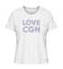 Love CGN Streifen Color  - Damen Premium Organic T-Shirt 2.0 ST/ST